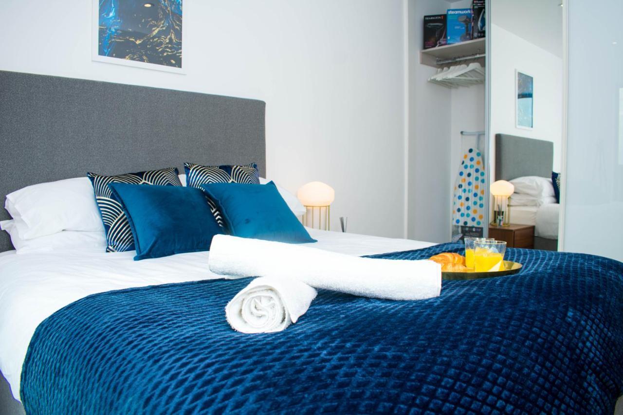 Exoticstay Apartments - Ultra Luxe Top Floor Suite - City Centre Apartment With Cube View - Smart 4K Tv With Ultrafast Wifi & Netflix Birmingham Exterior foto